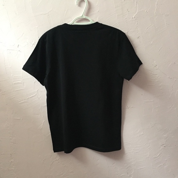 Diesel Midnight Black Tee Shirt Faded Out Logo Italian Muscle Fit NWT Diego Brok - Picture 6 of 11